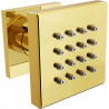 Mexen Seitliche Aufputzdüse, gold - 79360-50