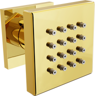 Mexen Seitliche Dusche für freiliegende Armatur, Gold - 79360-50