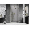 Mexen Lunar Duschdrehtür rechts 70 cm, transparent, gold - 834-070-000-50-00-P