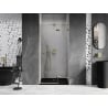 Mexen Lunar Duschdrehtür rechts 90 cm, transparent, gold - 834-090-000-50-00-P