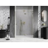 Mexen Lunar Duschabtrennung rechts 140 cm, transparent, gold - 834-140-000-50-00-P