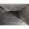 Mexen Lunar L Duschwand Walk-in rechts 90 x 200 cm, transparent 8 mm, gold gebürstet - 830L-090-000-55-00-P