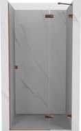 Mexen Lunar Duschdrehdoor rechts 70 cm, transparent, Roségold - 834-070-000-60-00-P