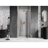 Mexen Lunar Duschdrehtür rechts 85 cm, transparent, Roségold - 834-085-000-60-00-P