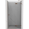 Mexen Lunar Duschdrehtür rechts 115 cm, transparent, Roségold - 834-115-000-60-00-P