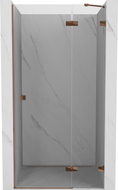 Mexen Lunar Duschdrehtür rechts 120 cm, transparent, Roségold - 834-120-000-60-00-P