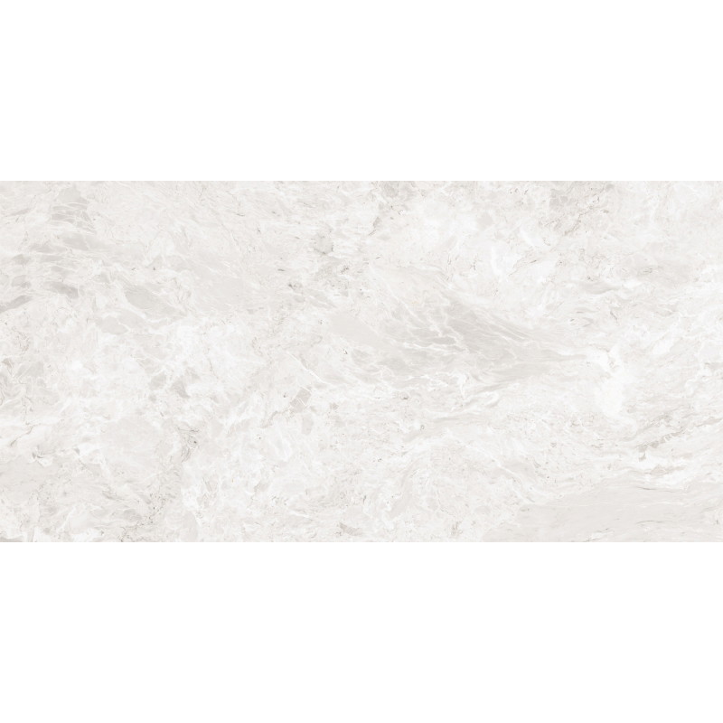 Mexen Iconic Bianco glasiertes Feinsteinzeug rekt. G1, Boden- und Wandfliese 120 x 60 cm, glänzend - TL128-120-060-00