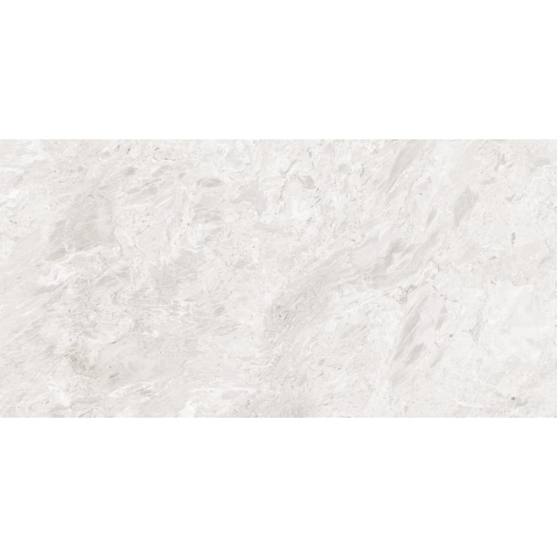 Mexen Iconic Bianco glasiertes Feinsteinzeug rekt. G1, Boden- und Wandfliese 120 x 60 cm, glänzend - TL128-120-060-00