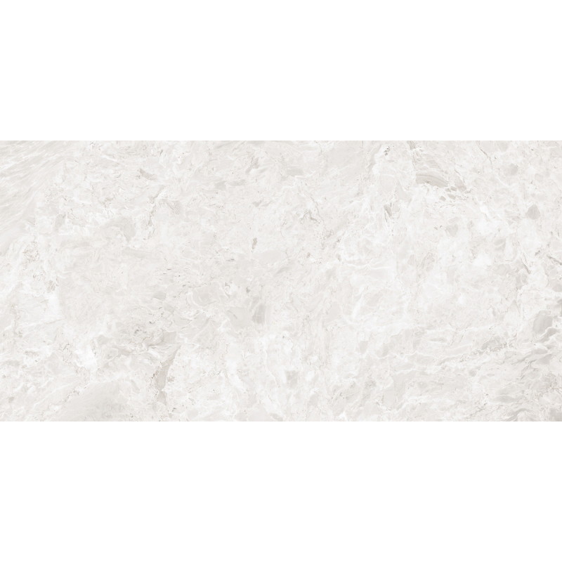 Mexen Iconic Bianco glasiertes Feinsteinzeug rekt. G1, Boden- und Wandfliese 120 x 60 cm, glänzend - TL128-120-060-00