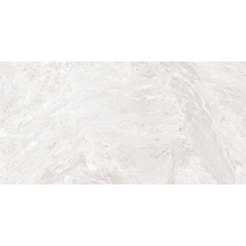Mexen Iconic Bianco glasiertes Feinsteinzeug rekt. G1, Boden- und Wandfliese 120 x 60 cm, glänzend - TL128-120-060-00