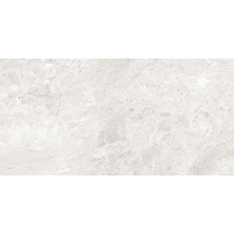 Mexen Iconic Bianco glasiertes Feinsteinzeug rekt. G1, Boden- und Wandfliese 120 x 60 cm, glänzend - TL128-120-060-00