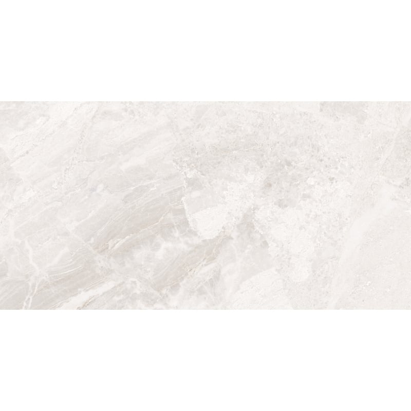 Mexen Reno Bianco glasiertes Feinsteinzeug rekt. G1, Boden- und Wandfliese 120 x 60 cm, glänzend - TL133-120-060-00