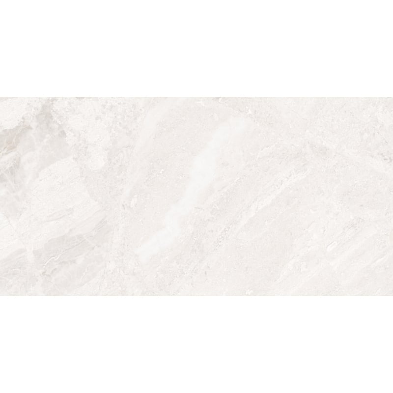 Mexen Reno Bianco glasiertes Feinsteinzeug rekt. G1, Boden- und Wandfliese 120 x 60 cm, glänzend - TL133-120-060-00