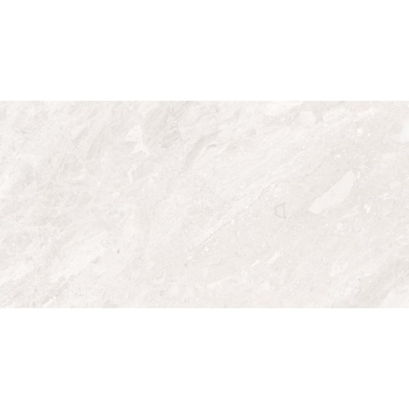 Mexen Reno Bianco glasiertes Feinsteinzeug rekt. G1, Boden- und Wandfliese 120 x 60 cm, glänzend - TL133-120-060-00