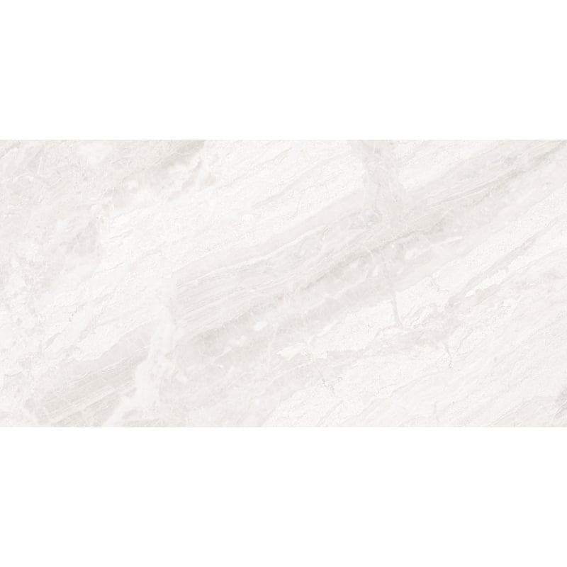 Mexen Reno Bianco glasiertes Feinsteinzeug rekt. G1, Boden- und Wandfliese 120 x 60 cm, glänzend - TL133-120-060-00