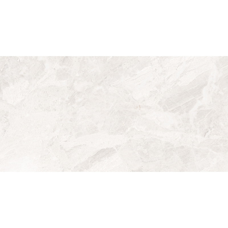 Mexen Reno Bianco glasiertes Feinsteinzeug rekt. G1, Boden- und Wandfliese 120 x 60 cm, glänzend - TL133-120-060-00
