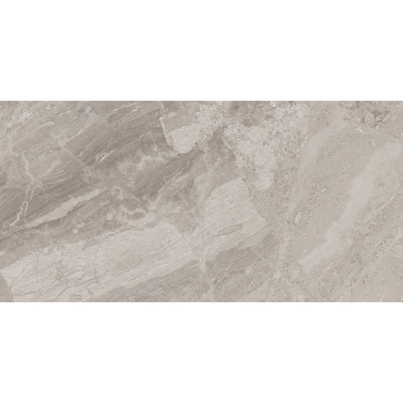 Mexen Reno Grey glasiertes Feinsteinzeug rek. G1, Boden- und Wandfliese 120 x 60 cm, glänzend - TL133-120-060-02