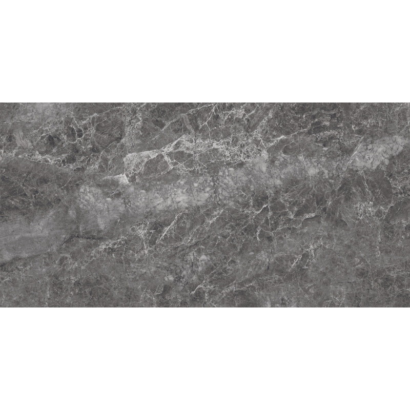 Mexen Quetta Nero glasiertes Feinsteinzeug rekt. G1, Boden-Wand-Fliese 120 x 60 cm, glänzend - TL136-120-060-03
