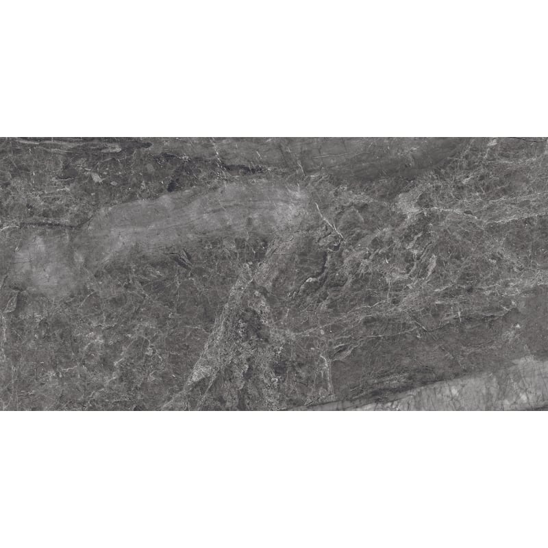 Mexen Quetta Nero glasiertes Feinsteinzeug rekt. G1, Boden-Wand-Fliese 120 x 60 cm, glänzend - TL136-120-060-03