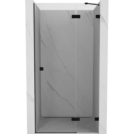 Mexen Lunar Duschdrehtür rechts 100 cm, transparent, schwarz - 834-100-000-70-00-P