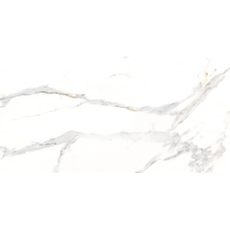 Mexen Agata Weiß glasiertes Feinsteinzeug rekt. G1, Boden-/Wandfliese 120 x 60 cm, glänzend - TL144-120-060-00