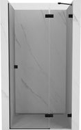 Mexen Lunar Duschdrehtür rechts 115 cm, transparent, schwarz - 834-115-000-70-00-P