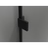Mexen Lunar Duschdrehtür rechts 130 cm, transparent, schwarz - 834-130-000-70-00-P
