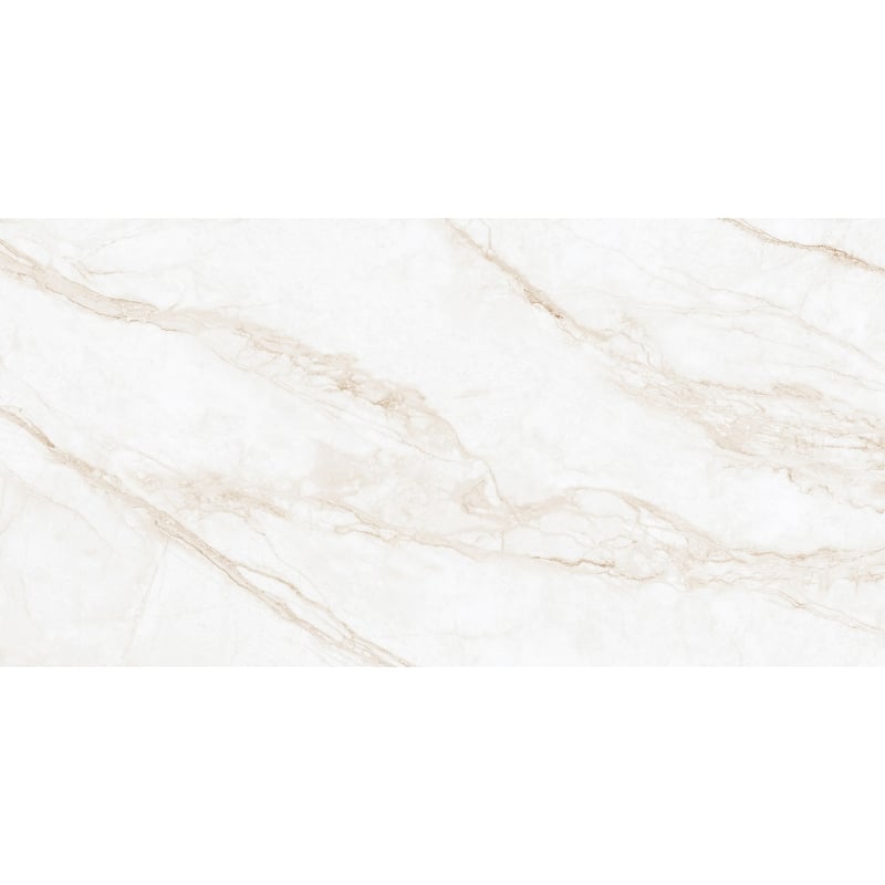 Mexen Rayas Beige glasierte Feinsteinzeug rek. G1, Boden- und Wandfliese 120 x 60 cm, glänzend - TL147-120-060-00