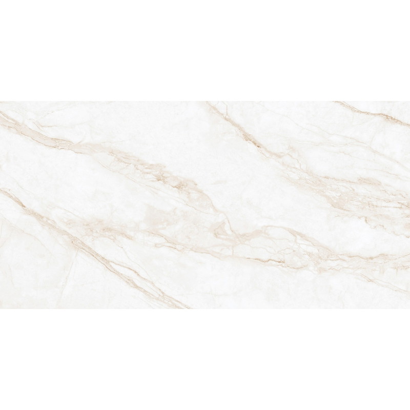 Mexen Rayas Beiger, glasierter Feinsteinzeug rekt. G1, Boden- und Wandfliese 120 x 60 cm, glänzend - TL147-120-060-00