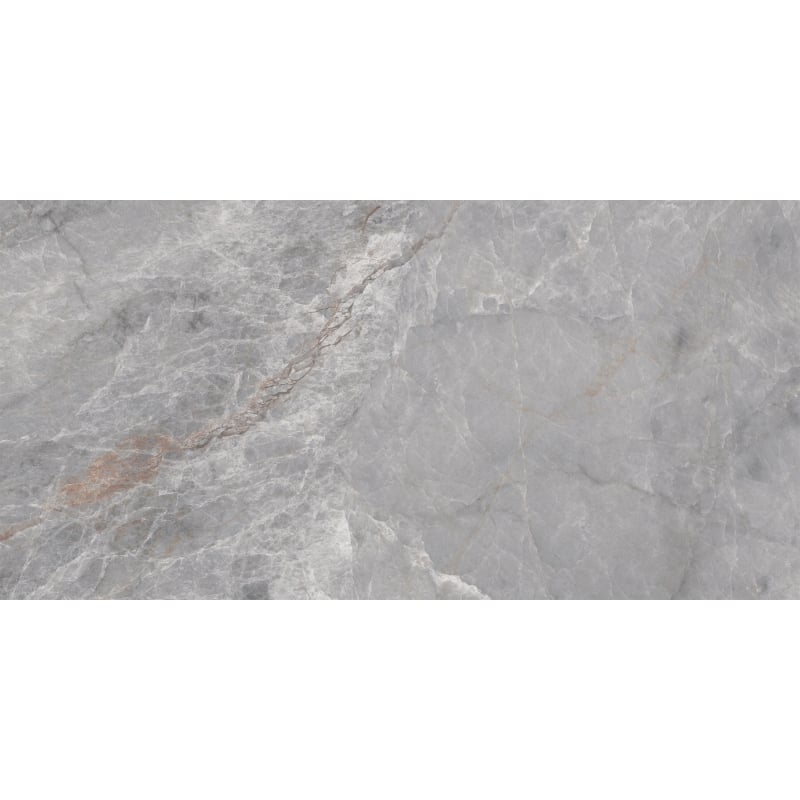 Mexen Tens Grau glasierte Rekt. G1, Boden- und Wandfliese 120 x 60 cm, Glanz - TL148-120-060-01