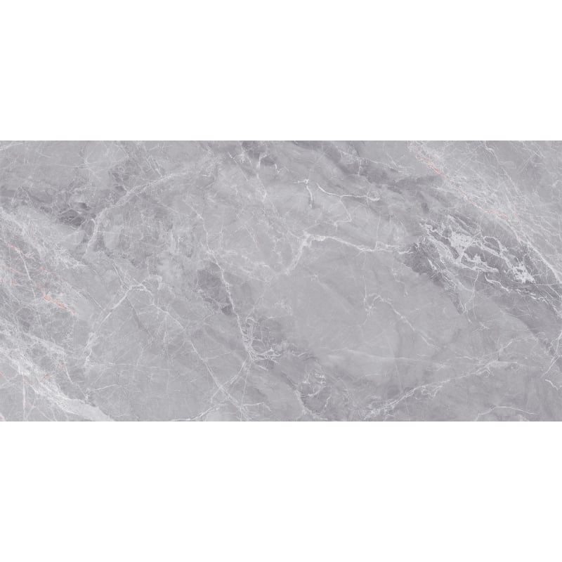 Mexen Tradi Grey glasiertes, rektifiziertes Feinsteinzeug, G1, Boden- und Wandfliese 120 x 60 cm, glänzend - TL152-120-060-01