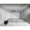 Mexen Lunar Duschdrehtür rechts 140 cm, transparent, gebürsteter Nickel - 834-140-000-97-00-P