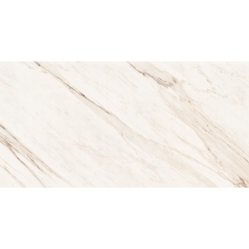 Mexen Angelo White glasiertes rekt. Feinsteinzeug G1, Boden- und Wandfliese 120 x 60 cm, glänzend - TL156-120-060-00