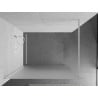 Mexen Kioto Duschwand Walk-in 100 x 200 cm, mattiert 8 mm, weiß - 800-100-101-20-30