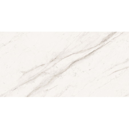Mexen Colorado White glasiertes Feinsteinzeug, rektifiziert. G1, Boden- und Wandfliese 120 x 60 cm, glänzend - TL161-120-060-00