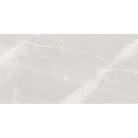Mexen Atlas Bianco glasiertes Feinsteinzeug rekt. G1, Boden- und Wandfliese 120 x 60 cm, glänzend - TL162-120-060-00