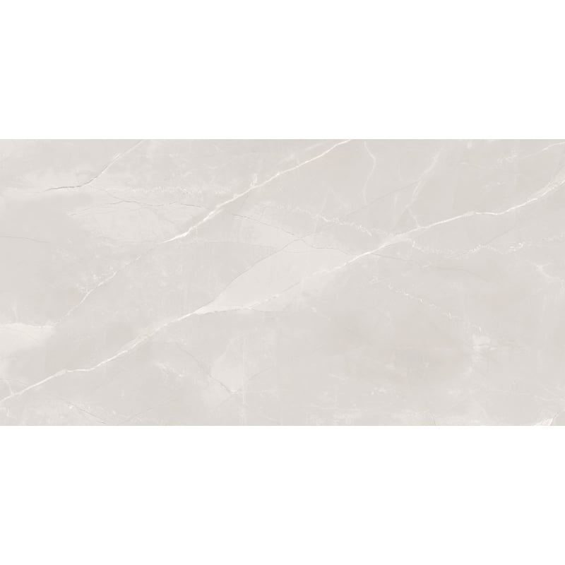 Mexen Atlas Bianco glasiertes Feinsteinzeug rekt. G1, Boden- und Wandfliese 120 x 60 cm, glänzend - TL162-120-060-00