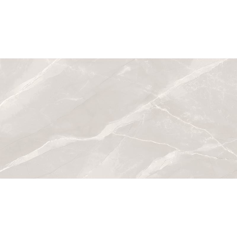 Mexen Atlas Bianco glasiertes Feinsteinzeug rekt. G1, Boden- und Wandfliese 120 x 60 cm, glänzend - TL162-120-060-00