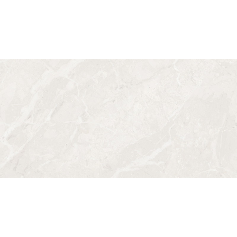 Mexen Rozallia Bianco glasiertes Feinsteinzeug rektifiziert G1, Boden- und Wandfliese 120 x 60 cm, Glanz - TL165-120-060-00