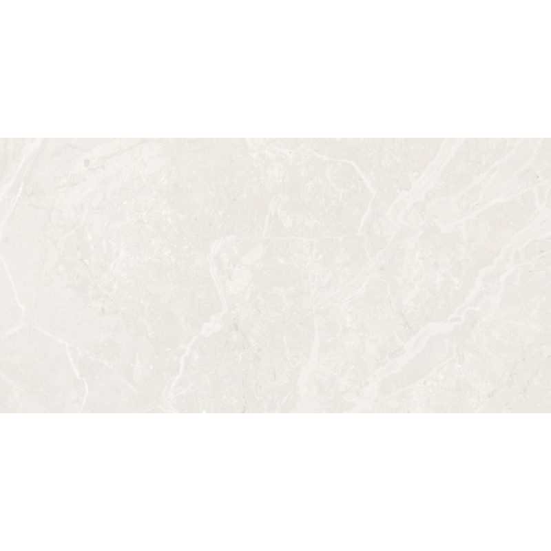Mexen Rozallia Bianco glasiertes Feinsteinzeug rektifiziert G1, Boden- und Wandfliese 120 x 60 cm, Glanz - TL165-120-060-00
