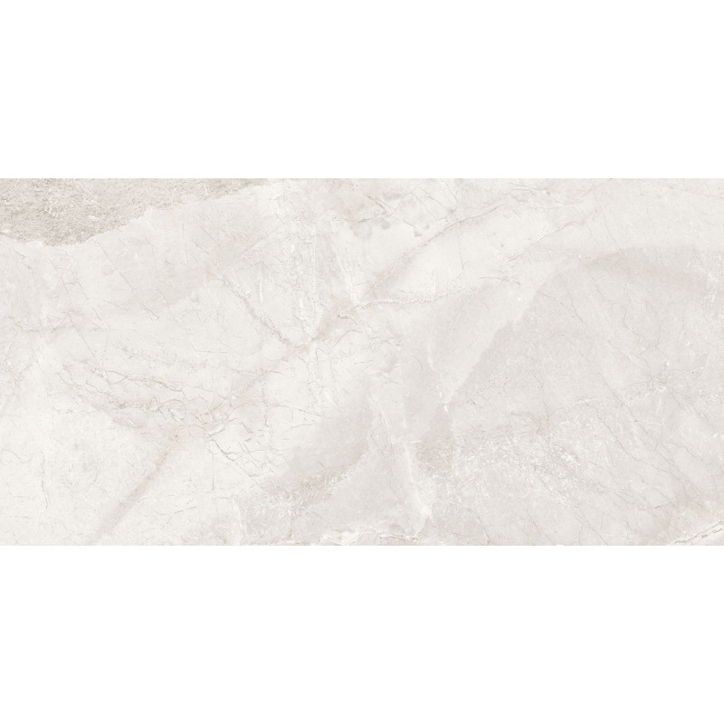 Mexen Margaret Bianco glasiertes Feinsteinzeug rek. G1, Boden- und Wandfliese 120 x 60 cm, Glanz - TL167-120-060-00