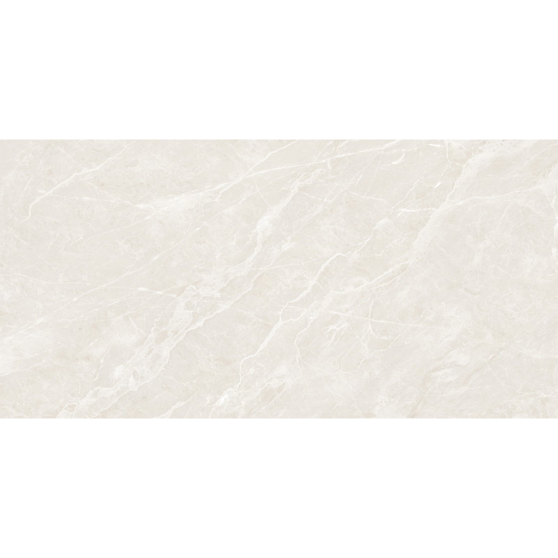 Mexen Versace Bianco glasierte Rektifikatsfliese G1, Boden- und Wandfliese 120 x 60 cm, glänzend - TL168-120-060-01