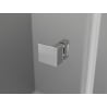 Mexen Lunar L Duschdrehtür links 80 cm, transparent, Chrom - 834L-080-000-01-00-L