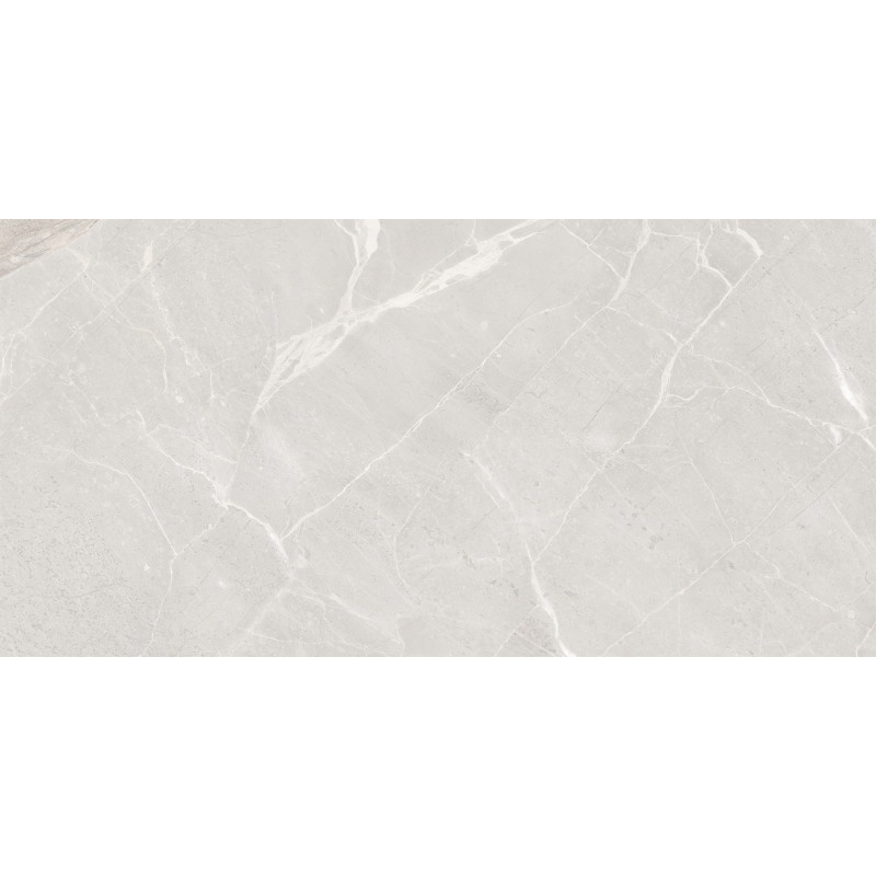 Mexen Valencia Bianco glasiertes Feinsteinzeug rek. G1, Boden- und Wandfliese 120 x 60 cm, glänzend - TL169-120-060-02