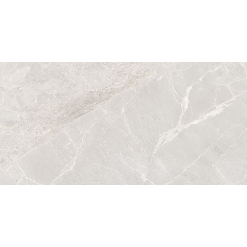Mexen Valencia Bianco glasiertes Feinsteinzeug rek. G1, Boden- und Wandfliese 120 x 60 cm, glänzend - TL169-120-060-02