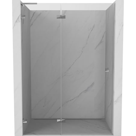 Mexen Lunar L Duschabtrennung, Schwenktür links 135 cm, transparent, Chrom - 834L-135-000-01-00-L