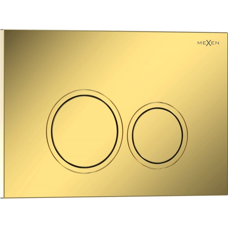 Mexen Tex 01 Spültaste, glänzend Champagnergold - 6101-08