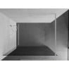 Mexen Kioto Duschwand Walk-in 120 x 200 cm, Grafit 8 mm, Weiß - 800-120-101-20-40