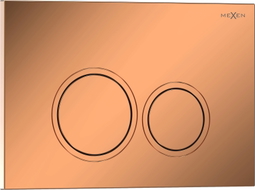 Mexen Tex 01 Spültasten, roségold glänzend - 6101-09