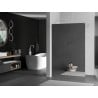 Mexen Kioto Duschwand Walk-in 100 x 200 cm, Spiegel 8 mm, weiß - 800-10-101-20-50
